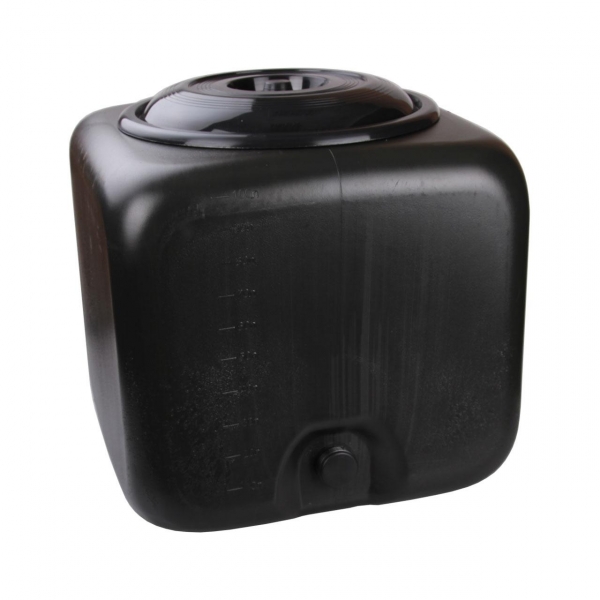 Бак 100л для душа пласт. квадратный