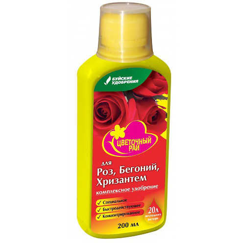 ЖКУ Цветочное рай для роз и бегоний 200мл