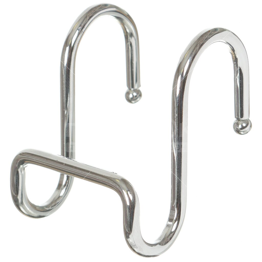 Крючок двойной на рейлинг 