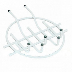 Вешалка - Силуэт белый