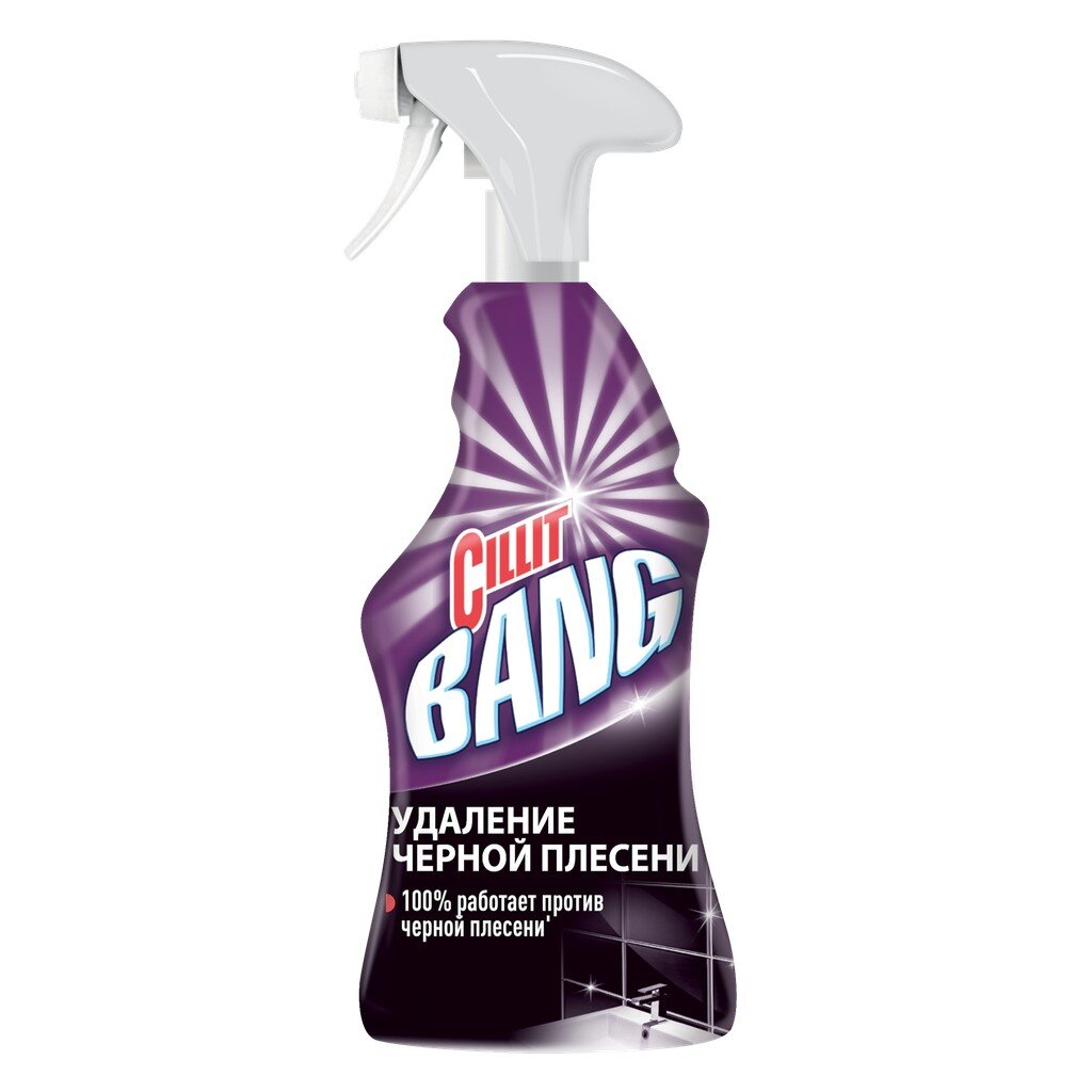 Средство-СПРЕЙ чистящее д/удаления черной плесени Cillit Bang, 750мл