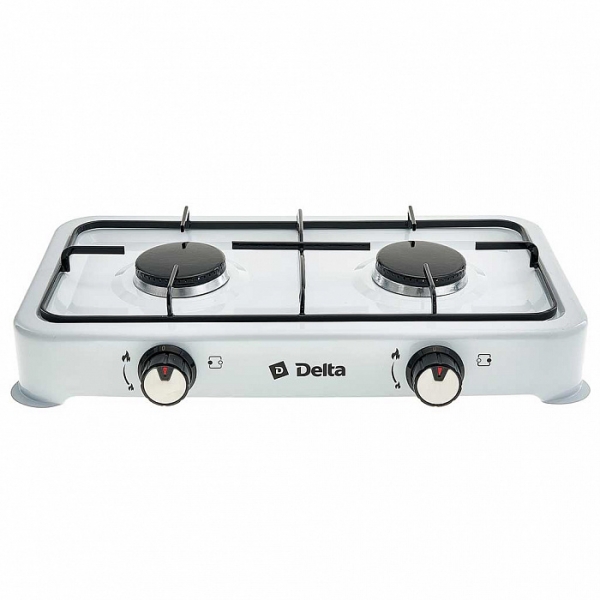 Плитка газовая 2-комф. Delta D-2206  белая