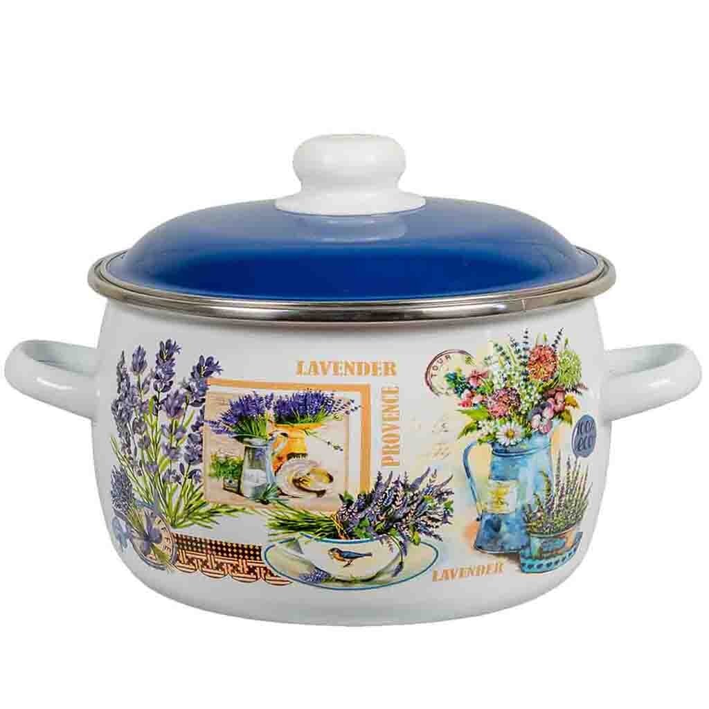 Кастрюля эм. 2л  Горная лаванда