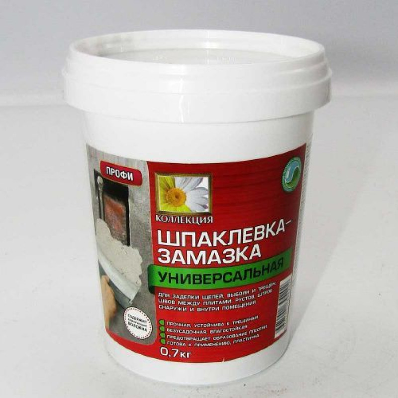 Шпатлевка-Замазка универс. д/трещин 0,7кг (стакан)