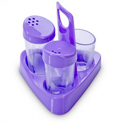 Набор для специй "Люмици" белый "Мартика"