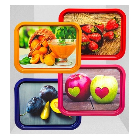 Поднос Фрукты 332*258мм