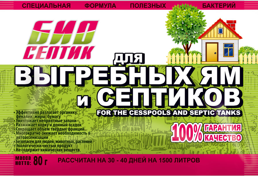 Биосептик порошок 80г