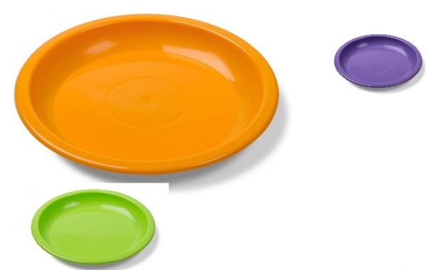 Тарелка д/вторых блюд, пластик