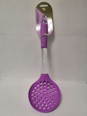 Шумовка силикон, ручка пласт/силикон