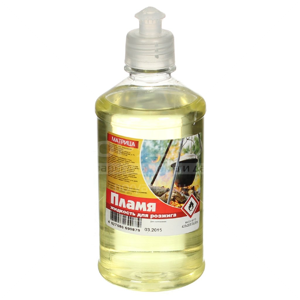 Средство д/розжига Пламя 0,5л