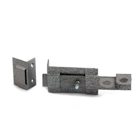 Засов "Делга" универс. с проушиной, медь