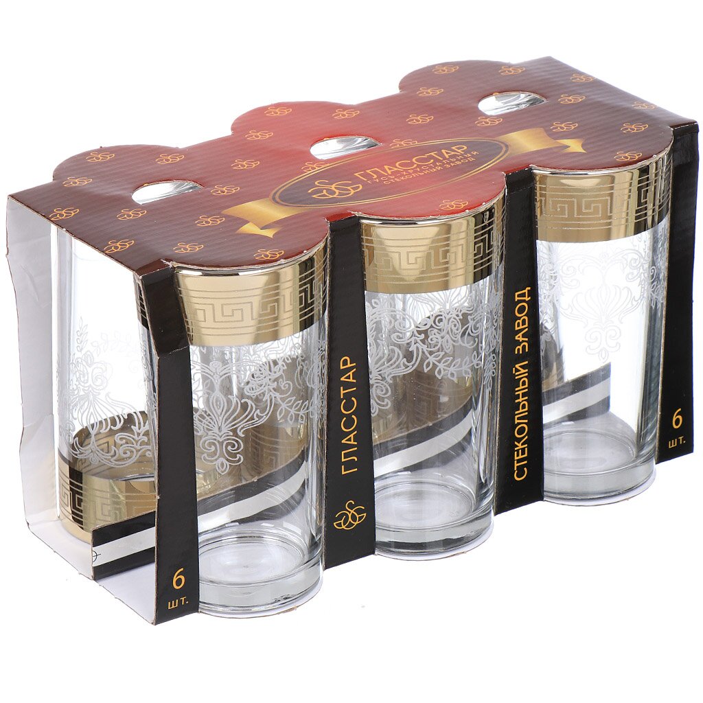 Стакан 230мл "Барокко" 6шт