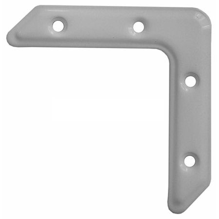 Уголок рамный 75*75мм полим.белый