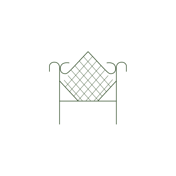 Заборчик "Ромб" (5 секций)