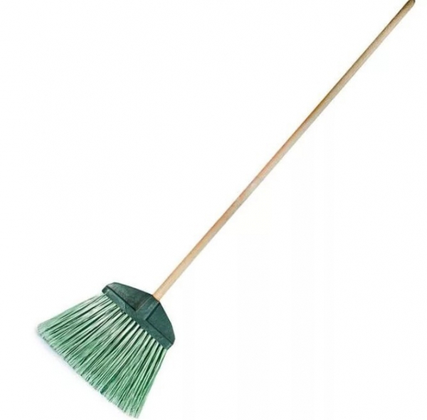 Метла плоская "Мишель" с дер.черенком