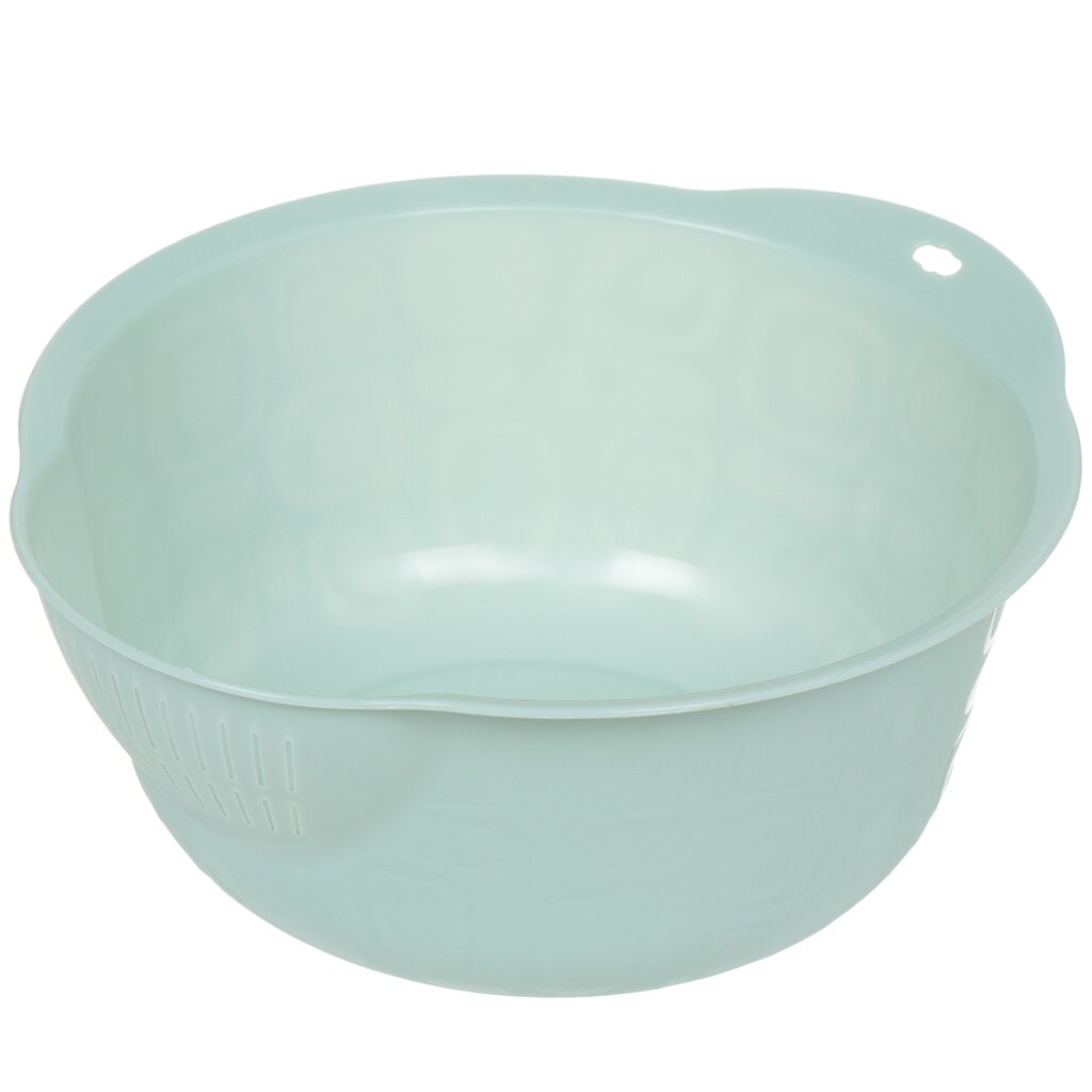 Миска Berossi, Krita, для мытья круп, серая