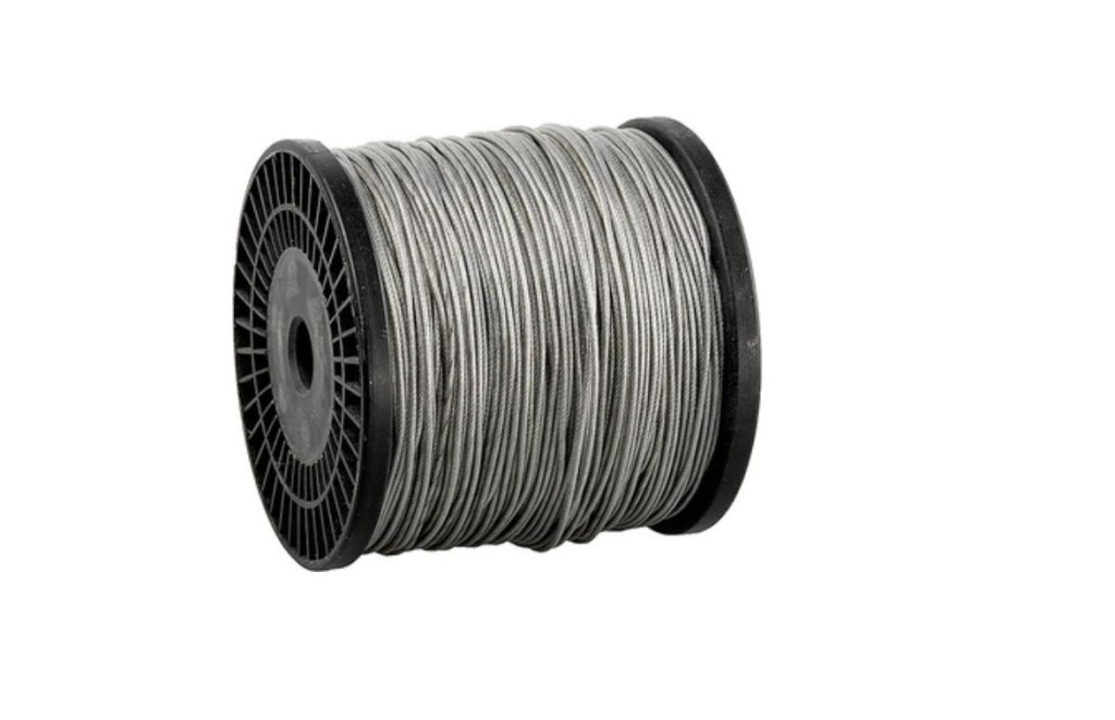 Трос сталь. DIN 3055 (6*7) M3 250м/баб