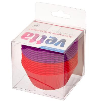 Форма для выпечки "Кекс" силикон VETTA,16 шт 