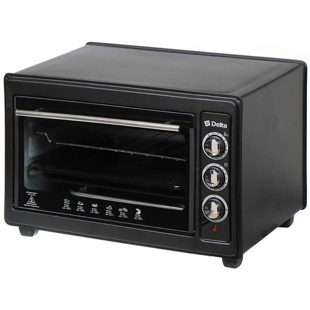 Духовка электр., Delta, D-0123, 37 л, 1300 Вт