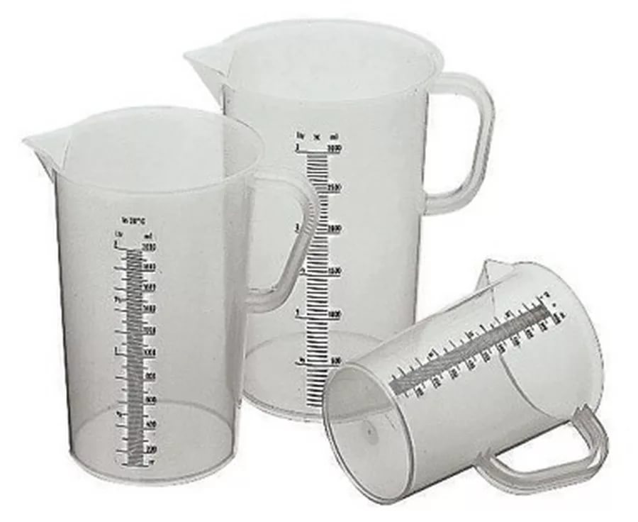 Стакан мерный с ручкой 500мл, пластик