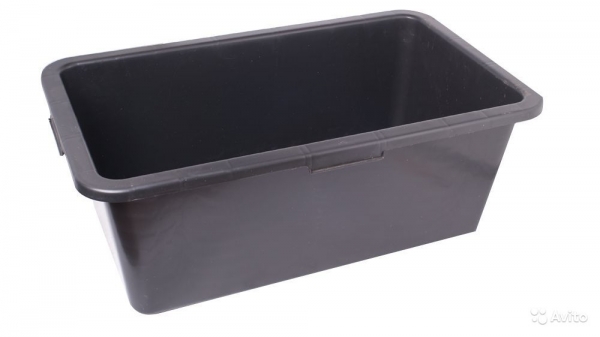 Таз 90л для смесей прямоугольный