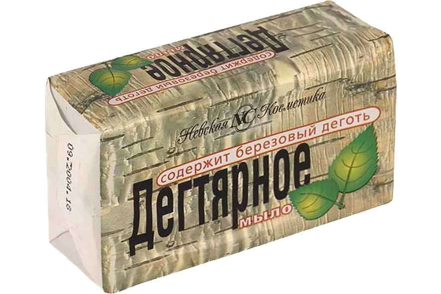 Мыло туалетное Дегтярное 140г