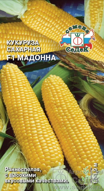 Кукуруза Мадонна, сахарная 4г "Седек"